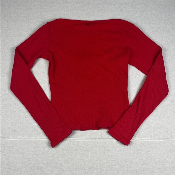 Skims waffle Henley in red
Size: Large - Picture 3 of 4